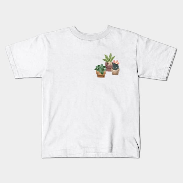 Tiny Mandragora Kids T-Shirt by Nina Nill